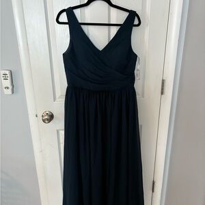 Azazie Navy Blue Bridesmaid Dress